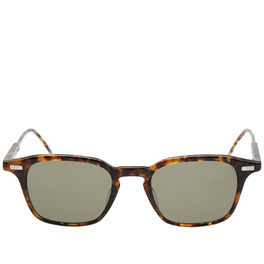 Thom Browne TB-406 Sunglasses Tokyo Tortoise & G15 | END.