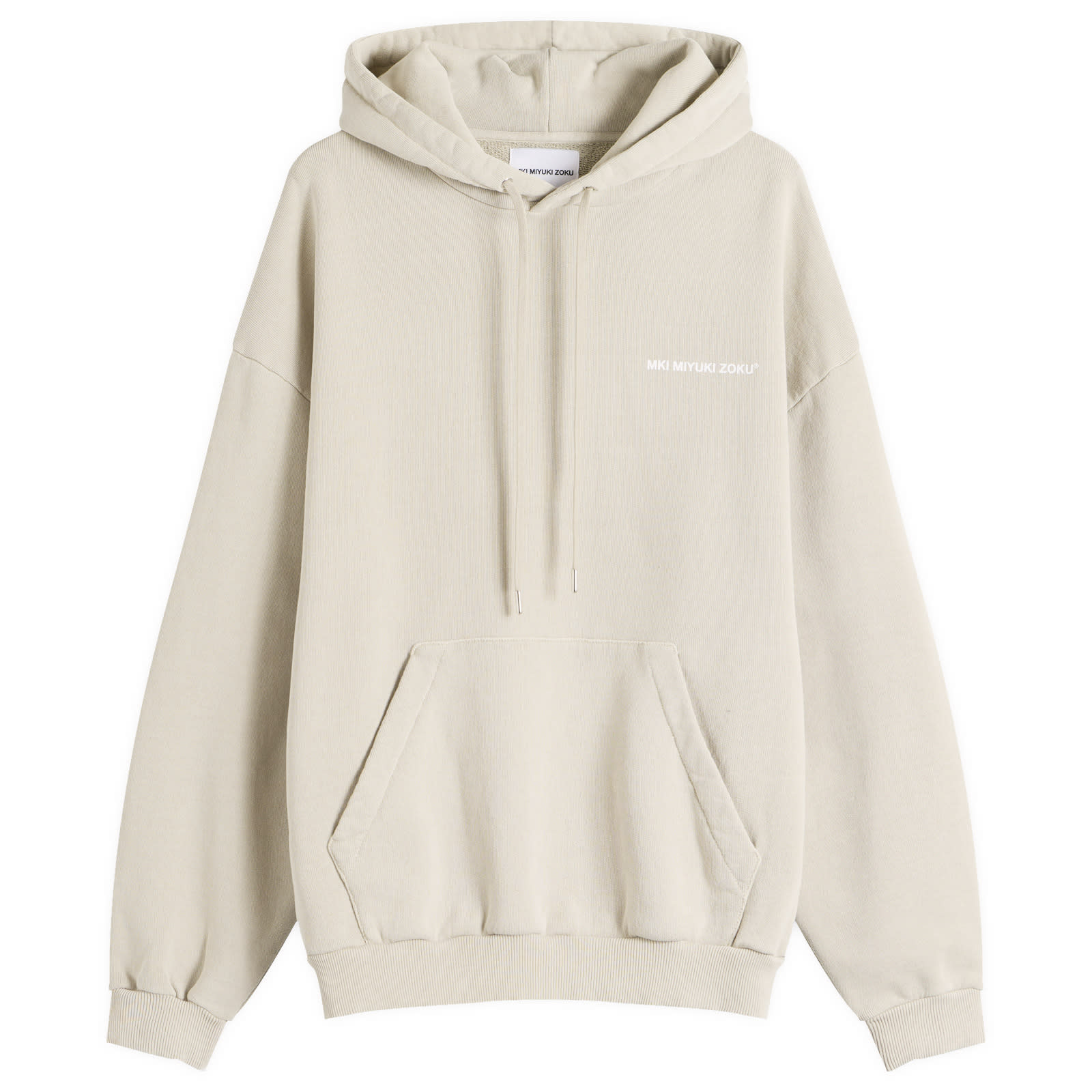 MKI Men's Uniform Hoodie in Pigment Cement, Size Large 