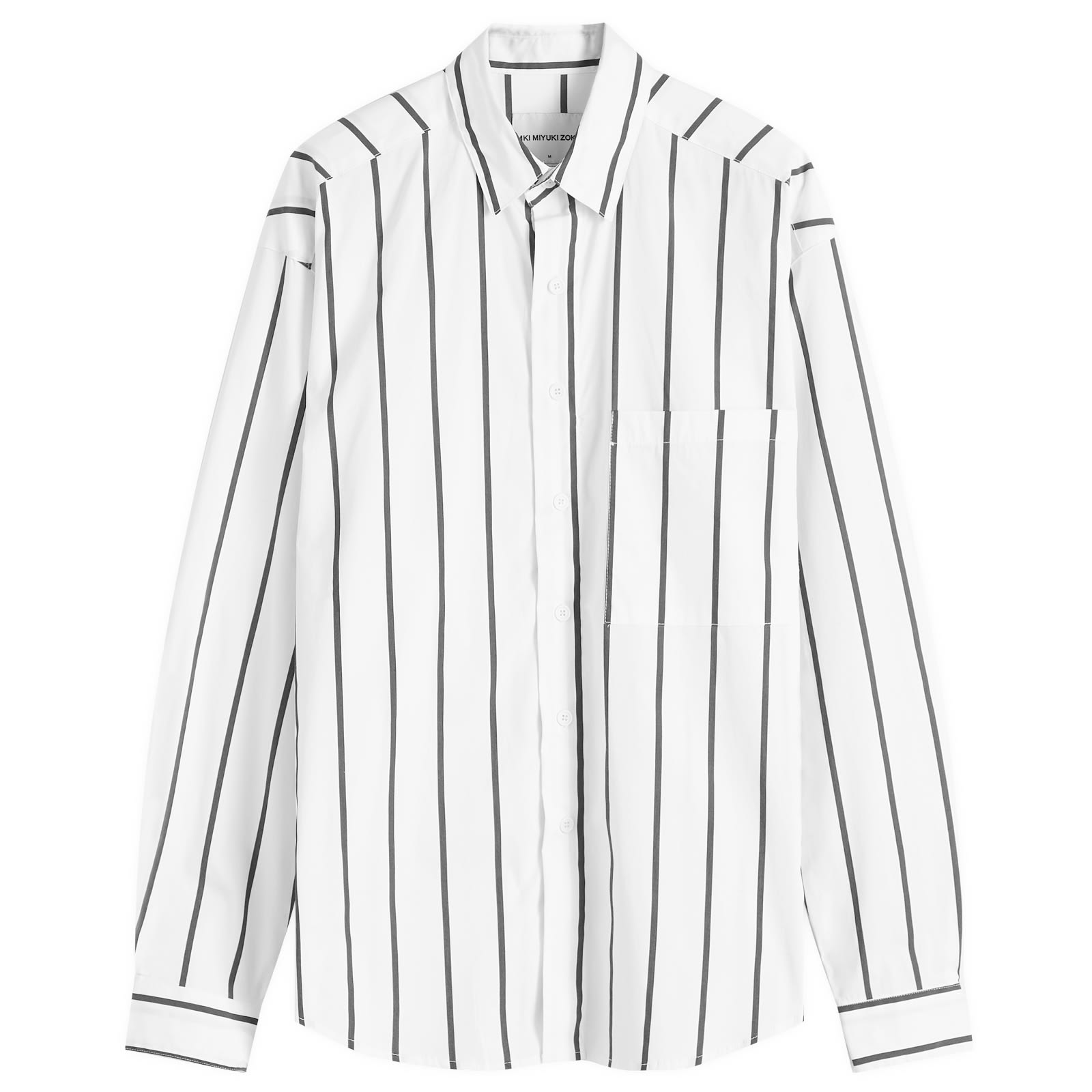 MKI Striped Shirt Black Stripe END MKI Striped Shirt Black Stripe END