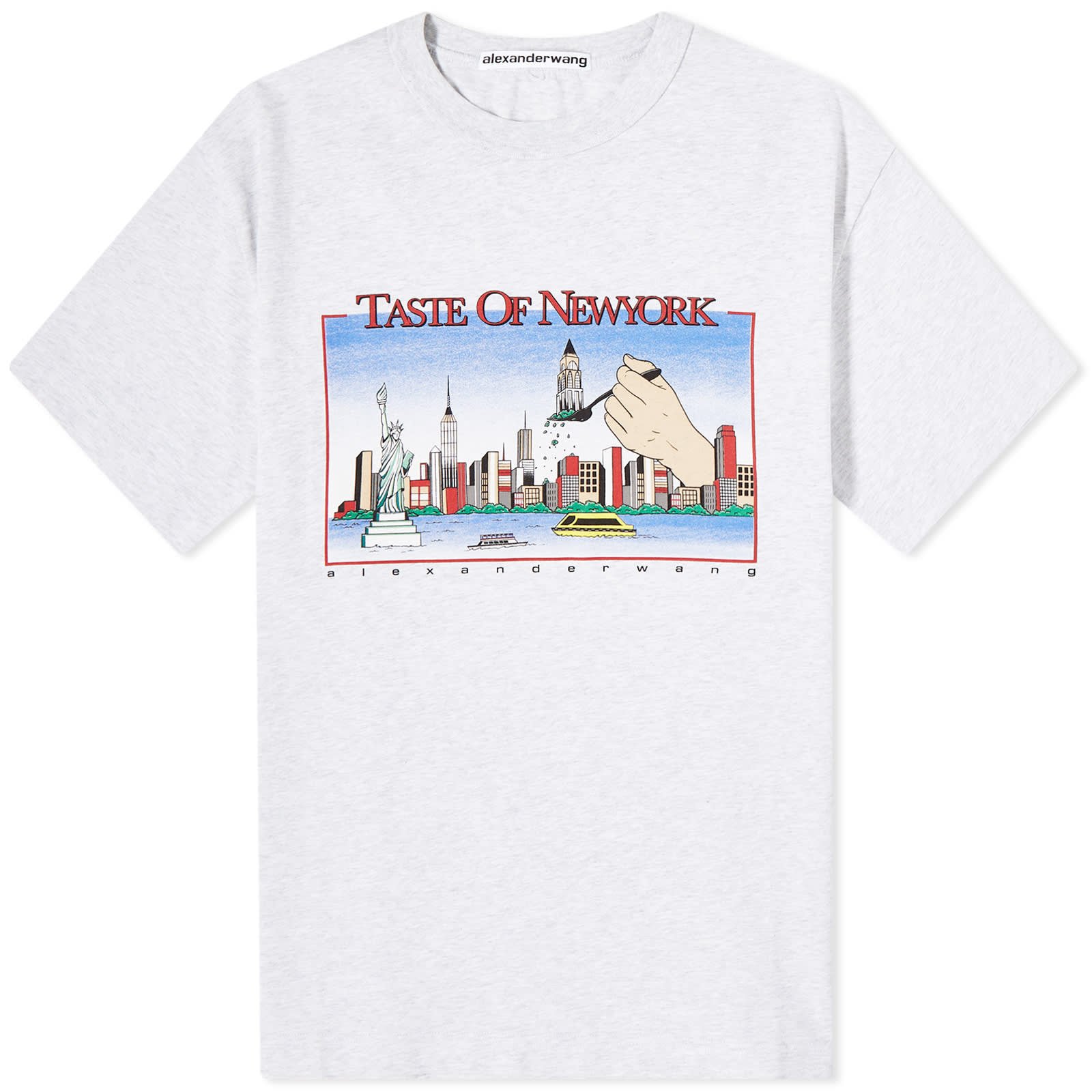 Alexander Wang Classic T-Shirt Grey | END. (AT)