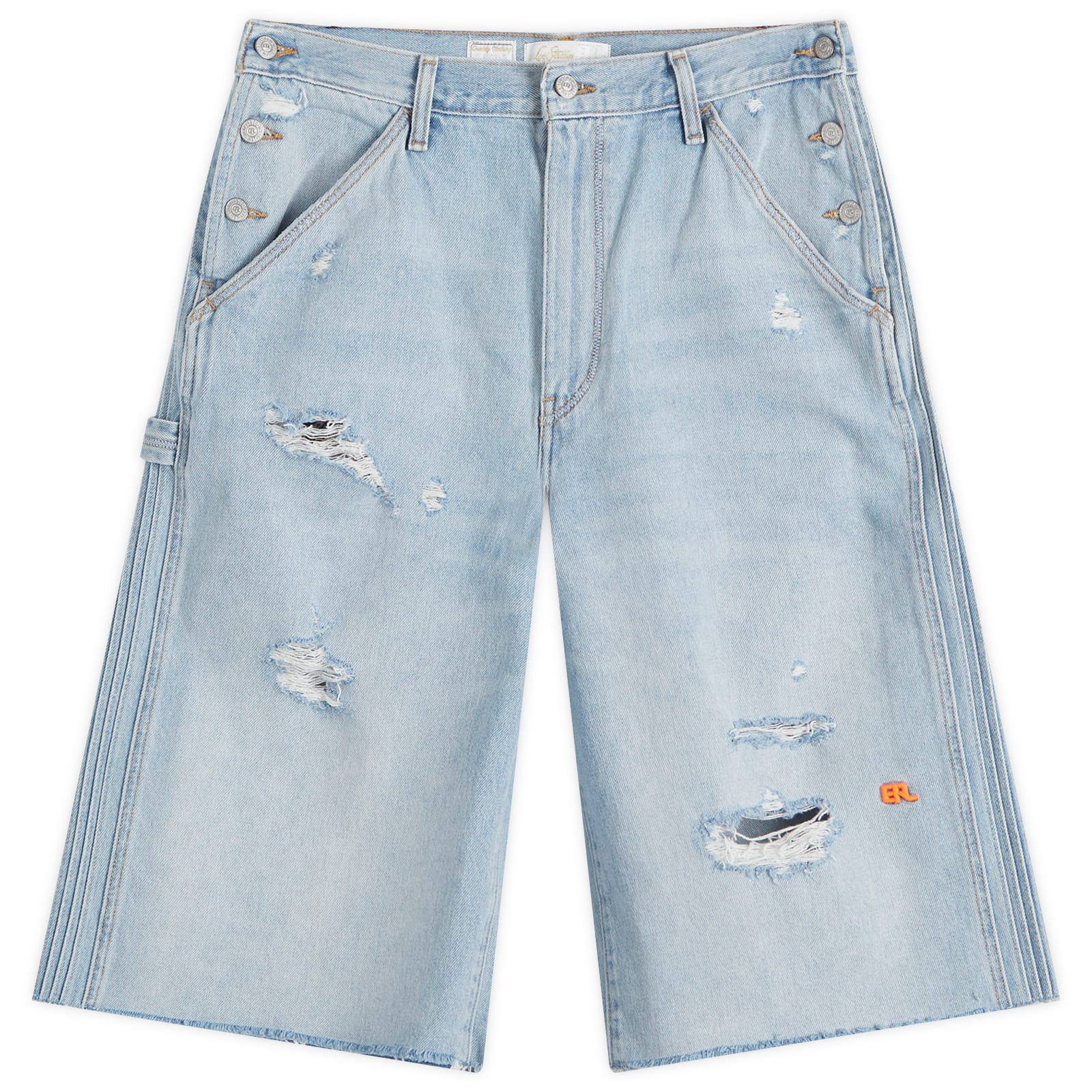 ERL x Levis 501 Denim Shorts Blue | END. (US)