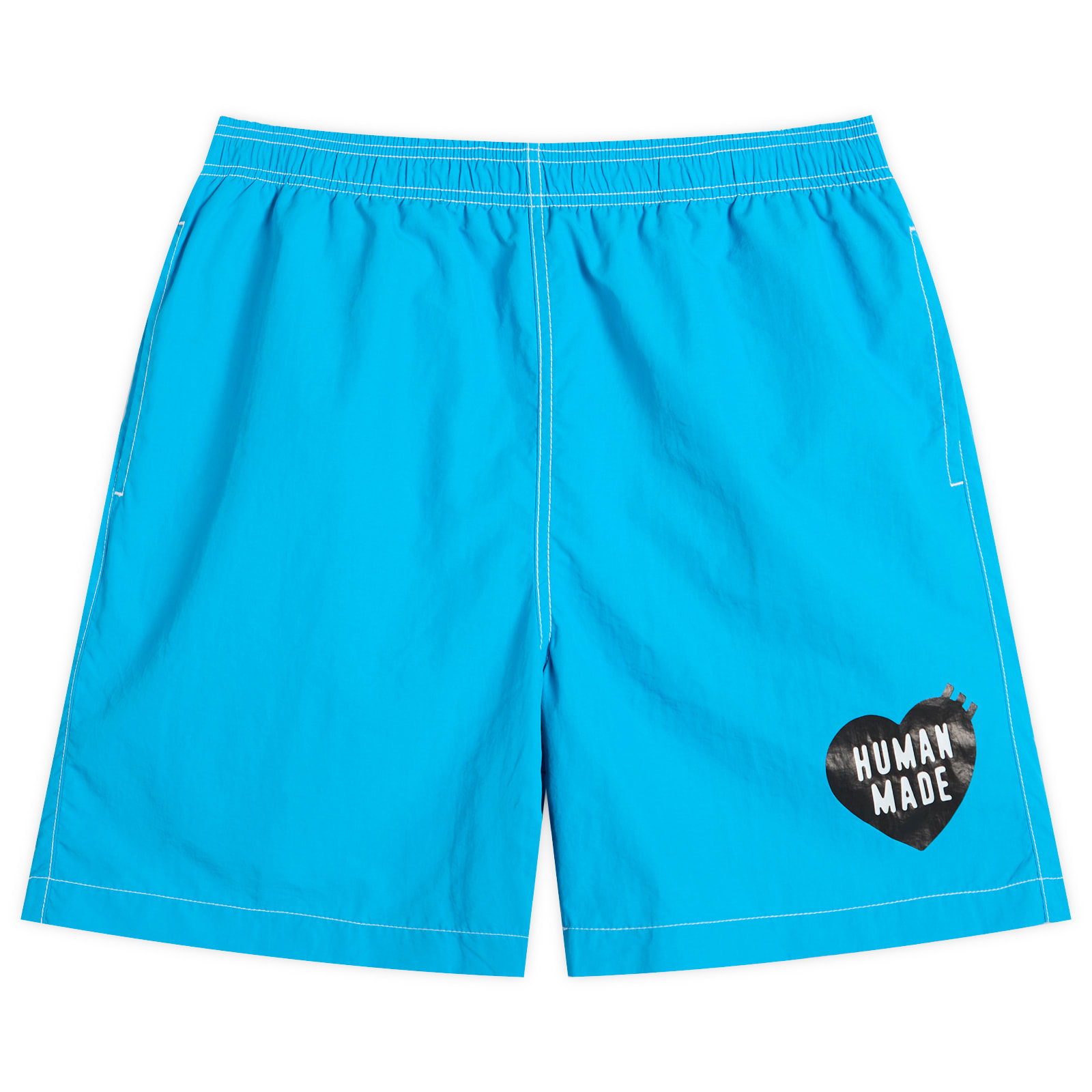 Human Made Heart Swim Shorts Blue | END. (AR)