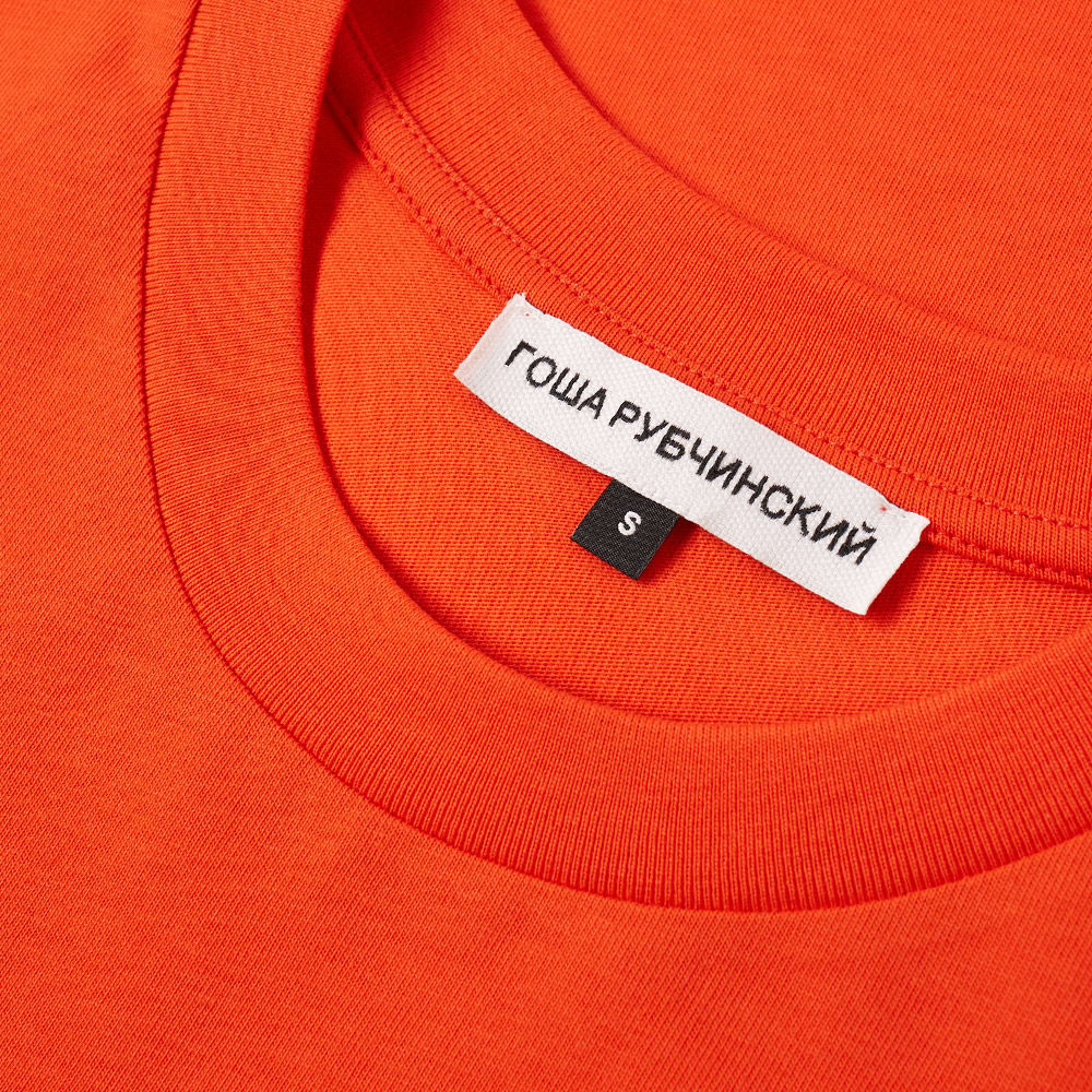 GOSHA RUBCHINSKIY GOSHA RUBCHINSKIY GRAPHIC FRIEND SUDDENLY ENEMY TEE