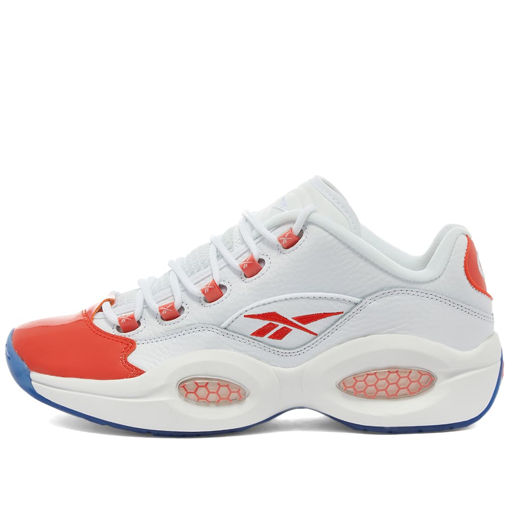 Reebok Question Low White \u0026 Vivid 