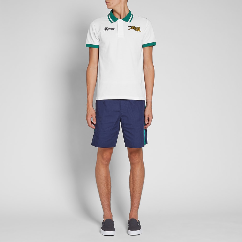 Kenzo Jumping Tiger Polo White | END. (US)