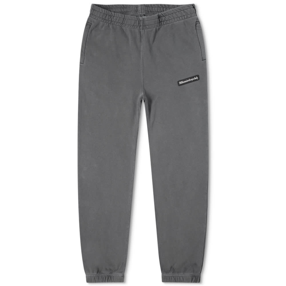 Over dyed to achieve an already love worn look, these cotton jersey sweatpants will bring a touch of Billionaire Boys Club’s street-savvy aesthetic into your downtime rotation. Lined with a loopback interior, this grey pair boast three handy pockets; while a rubberised brand patch takes pride of place at one thigh. 
 
100% Cotton
Loopback Jersey
Over Dyed 
Elasticated Drawstring Waist 
2 Side Entry Pockets 
Rubberised Brand Patch 
Back Zip Pocket
Elasticated Cuffs