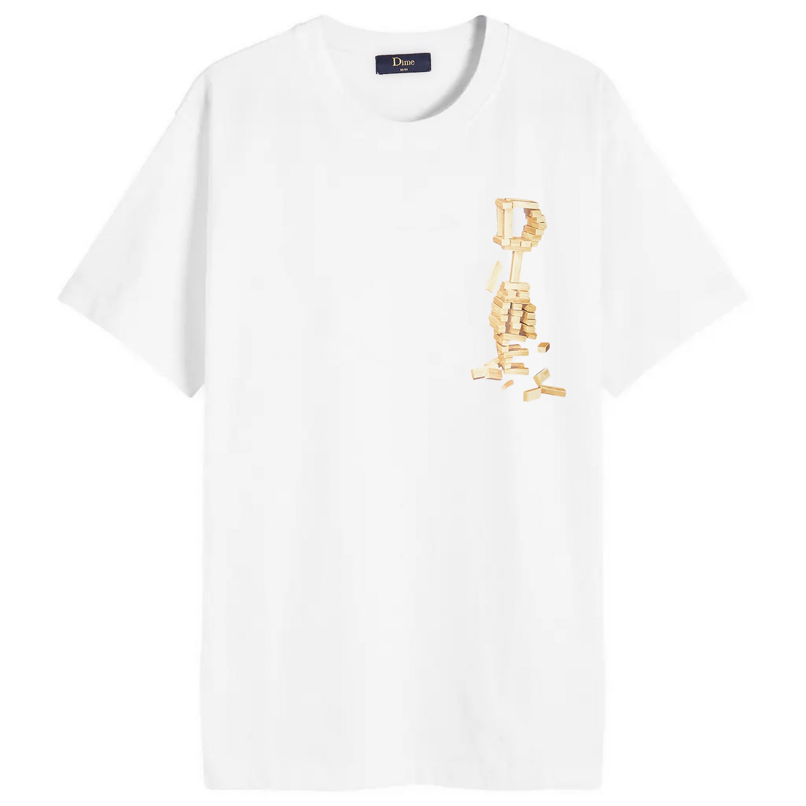 Dime Blocks T-Shirt White | END. (AR)