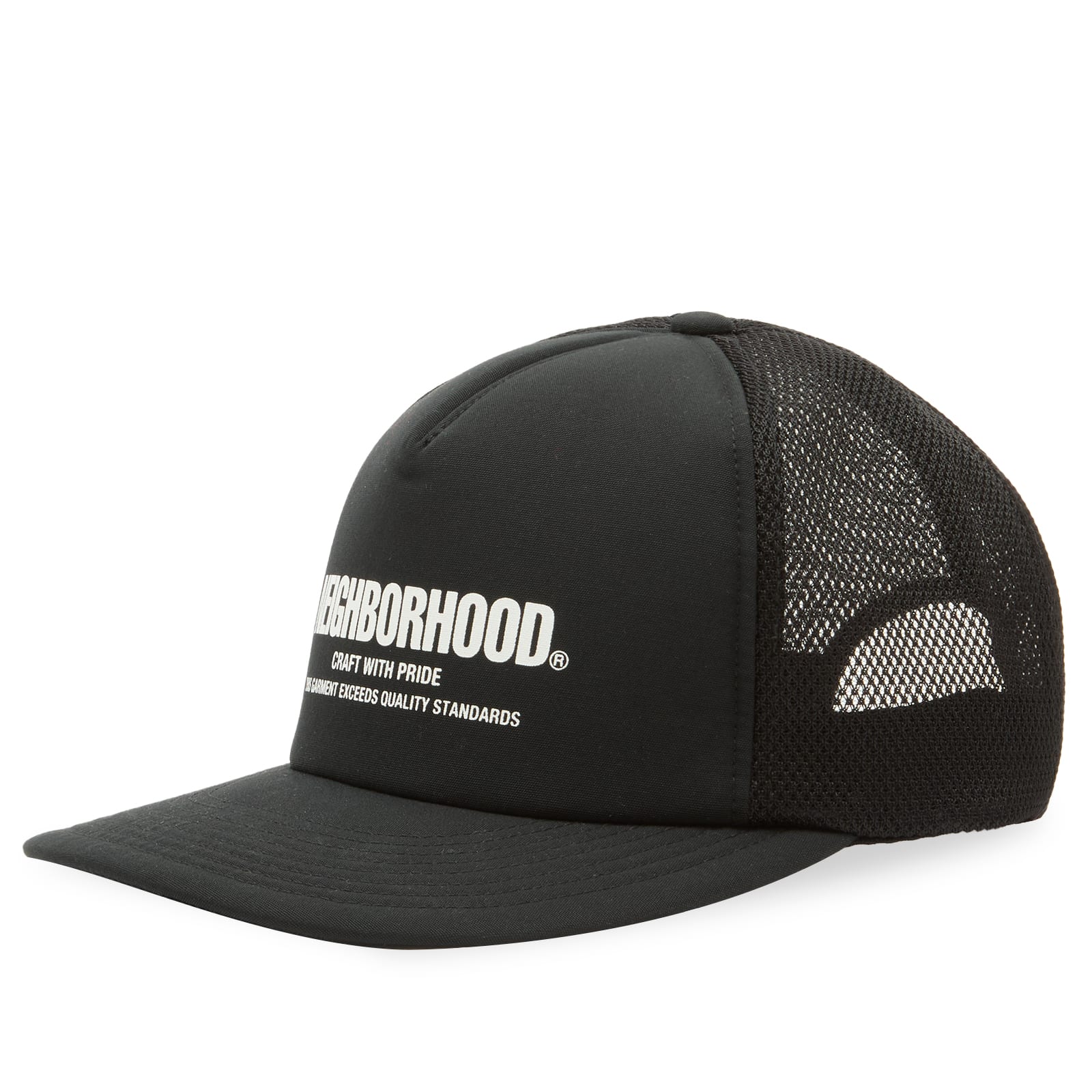 Neighborhood Mesh Cap-1 Black | END. (AR)