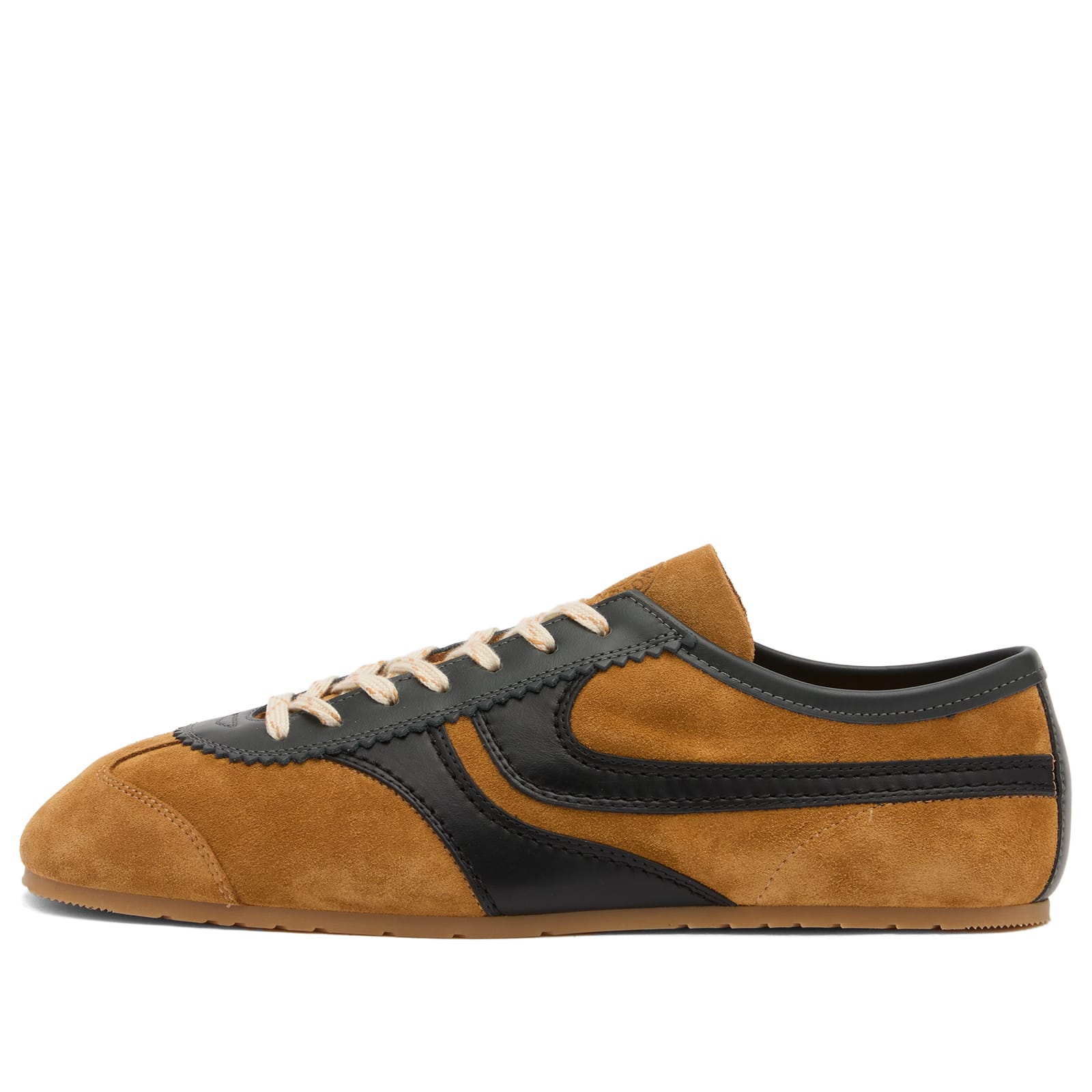 Dries Van Noten Leather Sneaker Beige | END. (US)