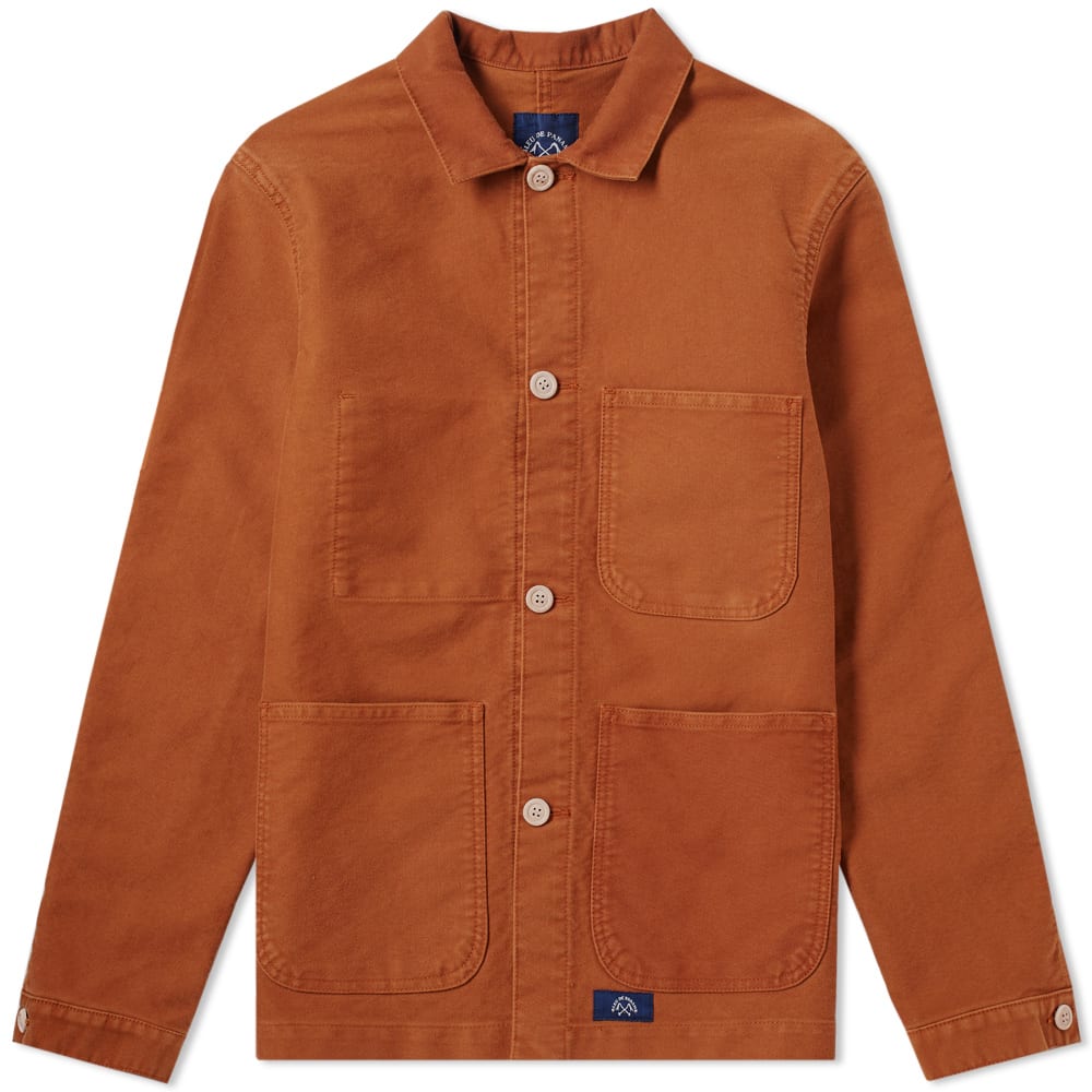 Bleu de Paname Counter Jacket Terracotta | END.