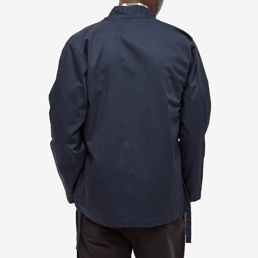 universal works tie front jacket