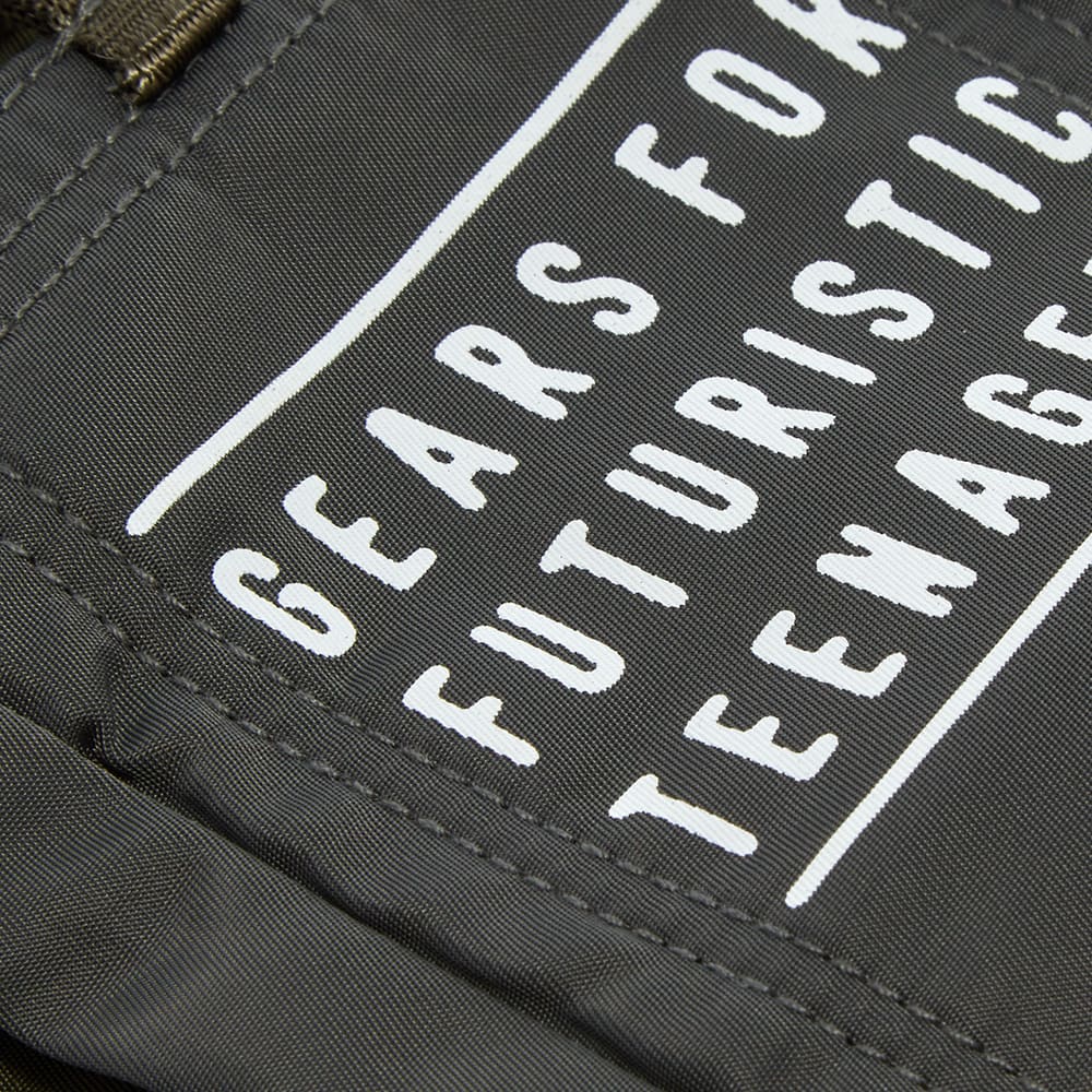 Human Made Shoulder Mini Helmet Bag Olive Drab END.