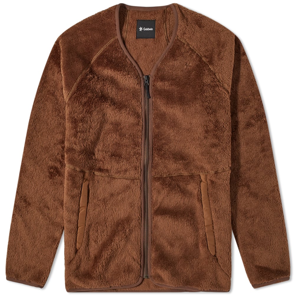 Goldwin High Loft Fleece Cardigan Coyote | END. (IE)