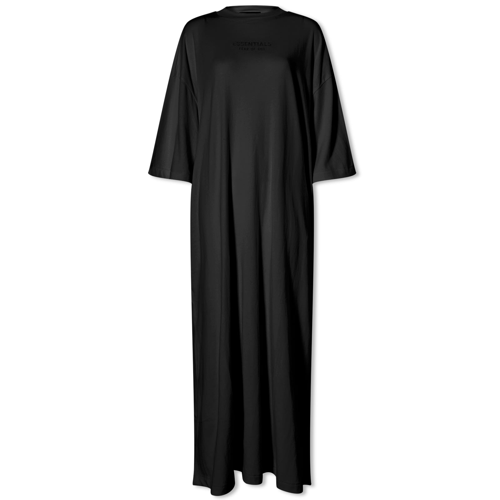 Fear of God ESSENTIALS Essentials 3/4 Sleeve Dress Jet Black | END.