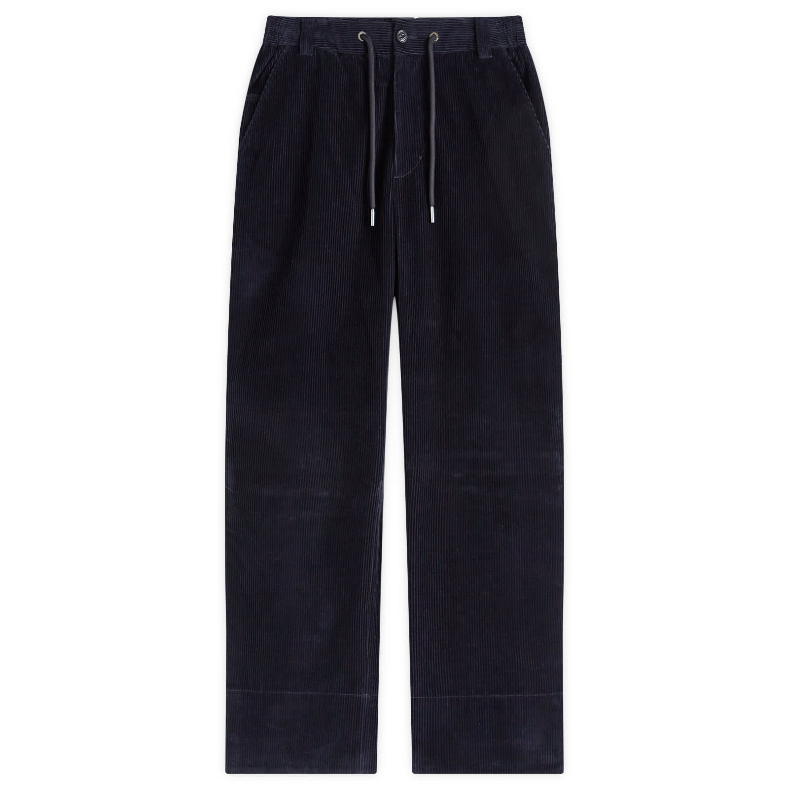 Moncler Men's Navy Cord Drawstring Trousers