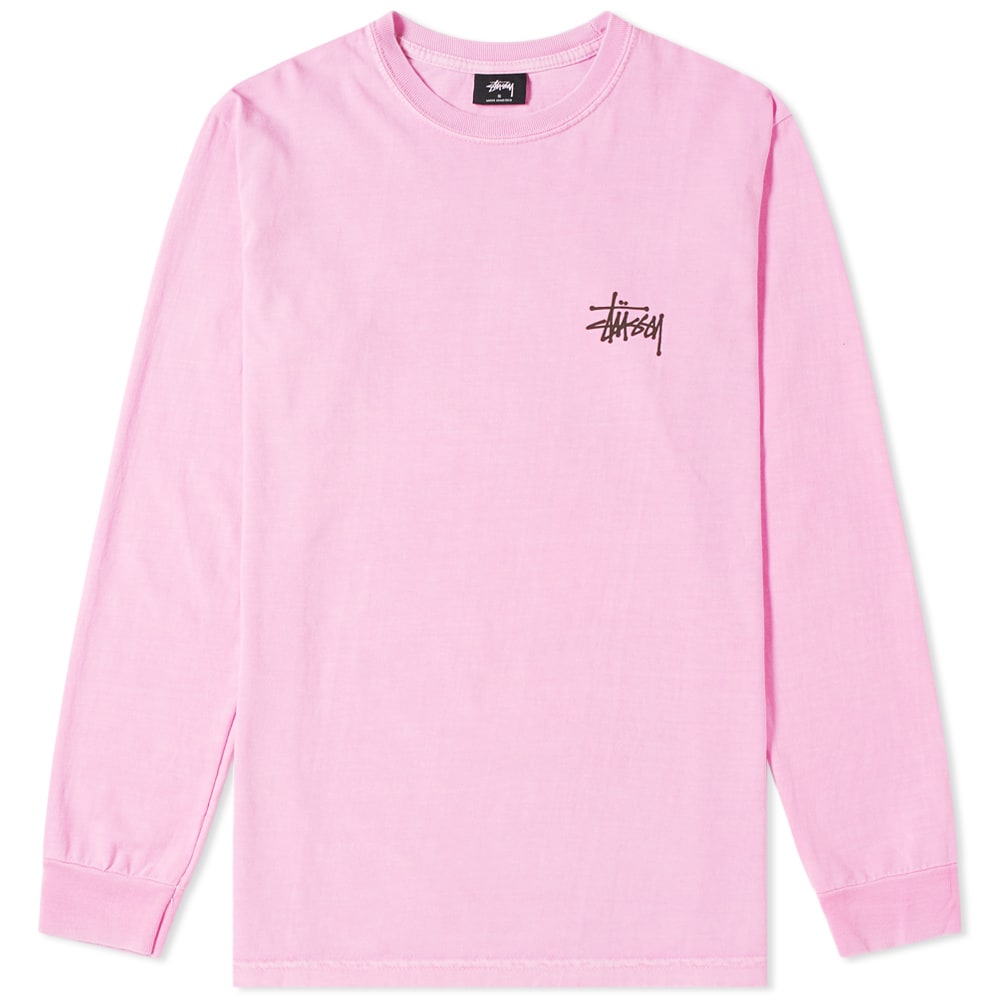 Stussy longsleeve pink clearance