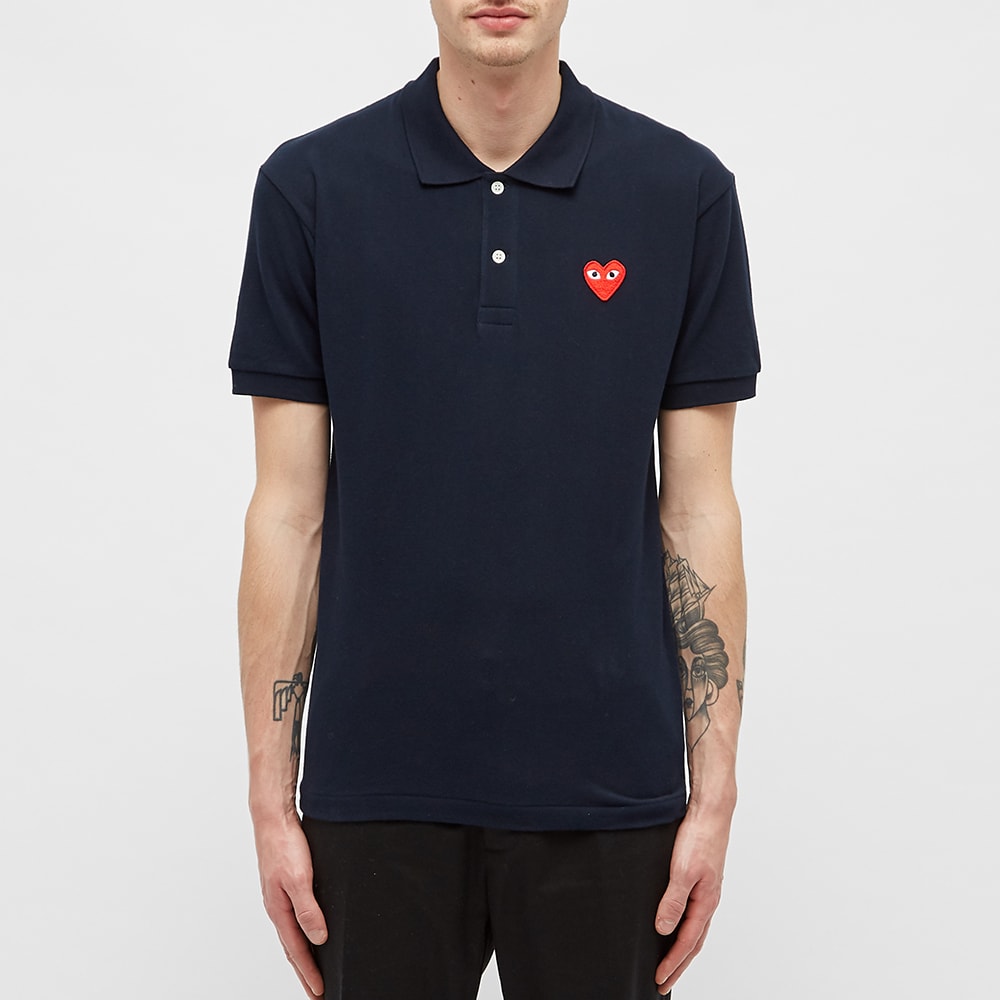 comme des garcons polo
