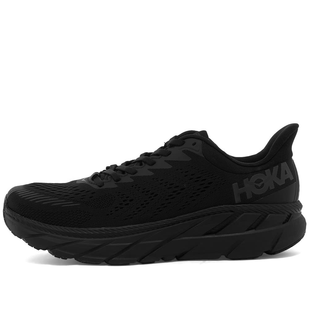 HOKA ONE ONE Clifton 7 Black & Black END. (KR)