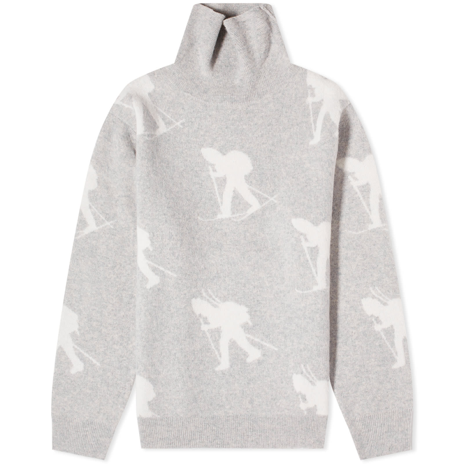 x Clarks Originals x Beams Plus Men's Turtleneck Sweater Grey