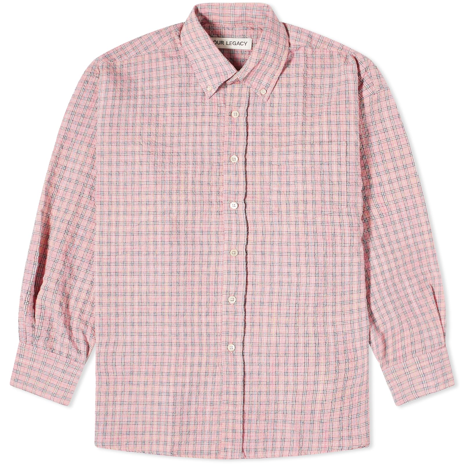OUR LEGACY CHECK SHIRT ピンク チェックシャツ 46（Our Legacy