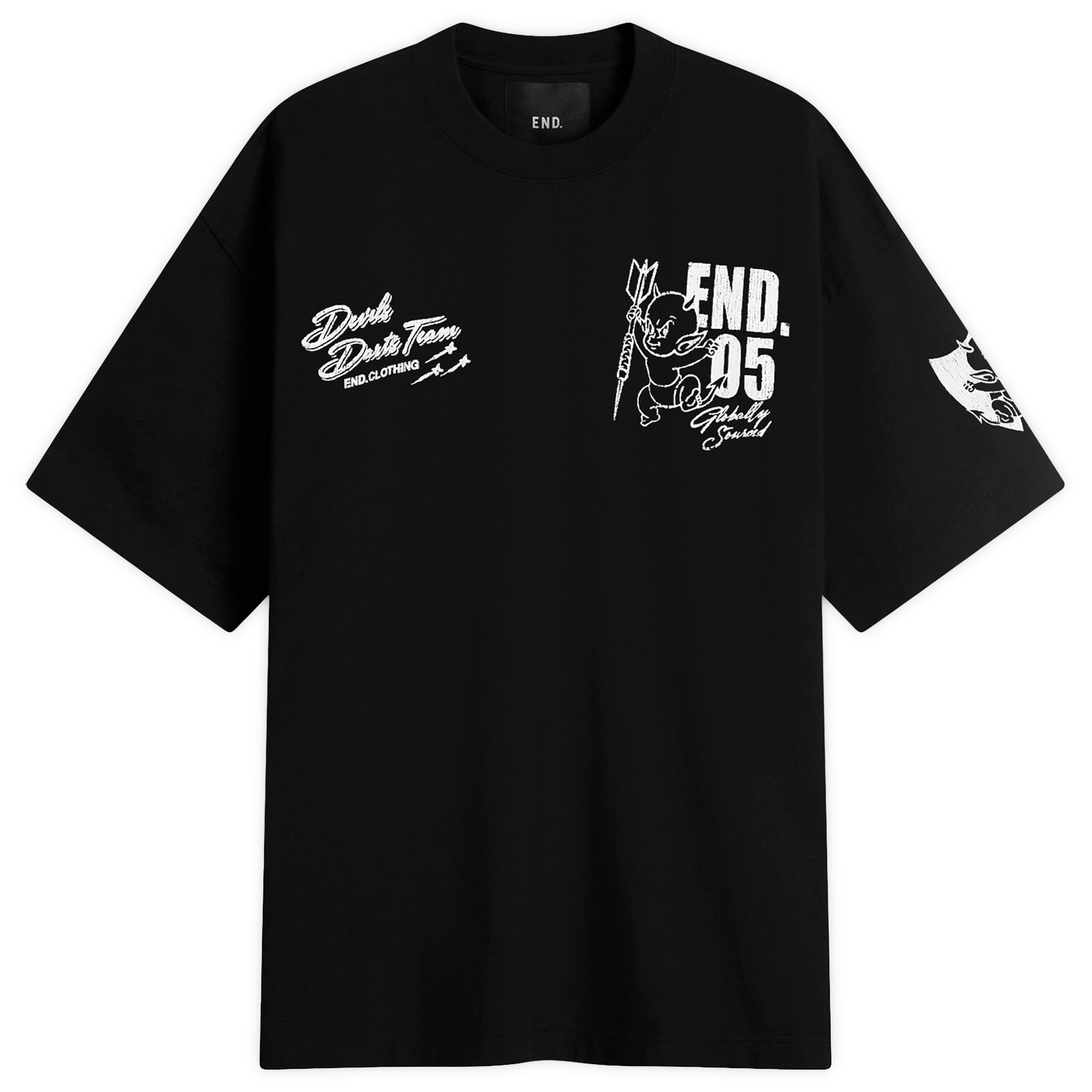 END. Devils Darts Team T-Shirt Black