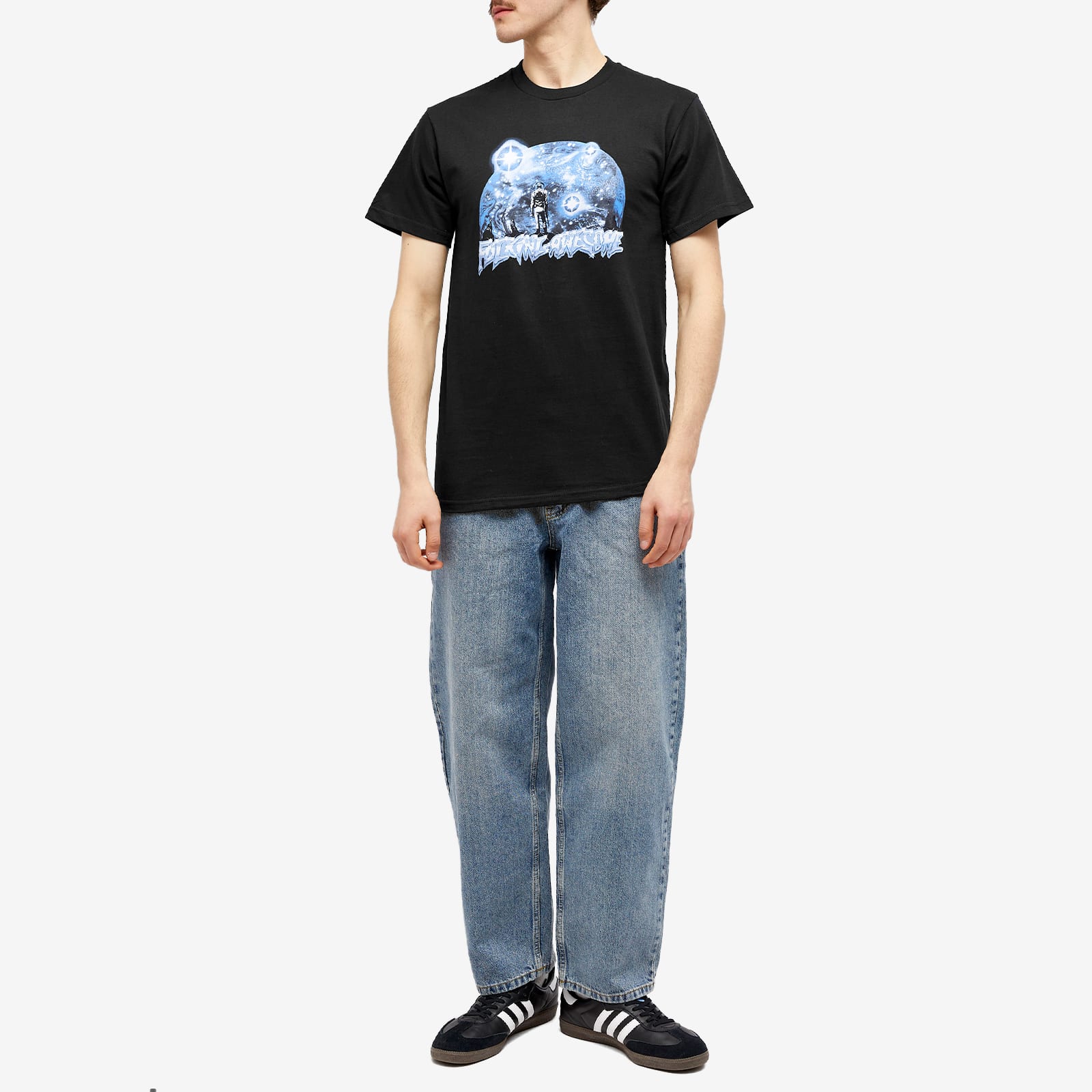 Fucking Awesome Men's Spaceman T-Shirt Black - Curated Menswear