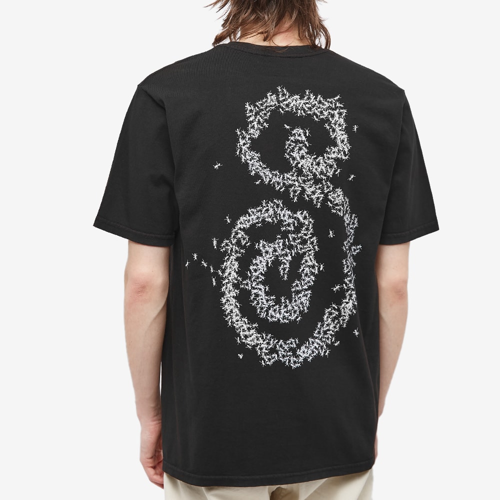 Stussy Ants Pigment Dyed Tee Black END. (CN)