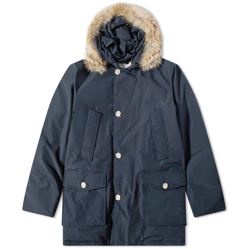 Woolrich Artic Parka DF Melton Blue END.
