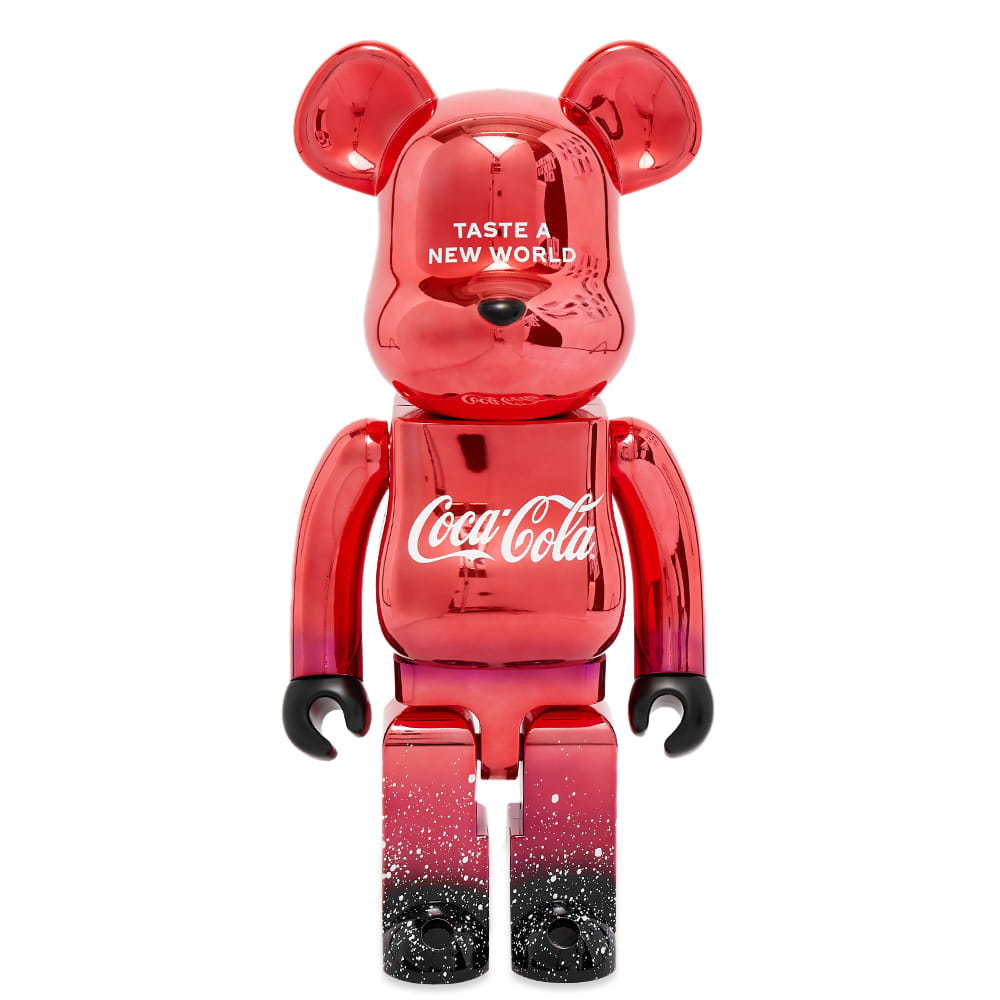 MEDICOM TOY - BE@RBRICK atmos × Coca-Cola 1000％ CLEAR Medicom Toy x atmos x Coca-Cola BE@RBRICK Info | Hypebeast