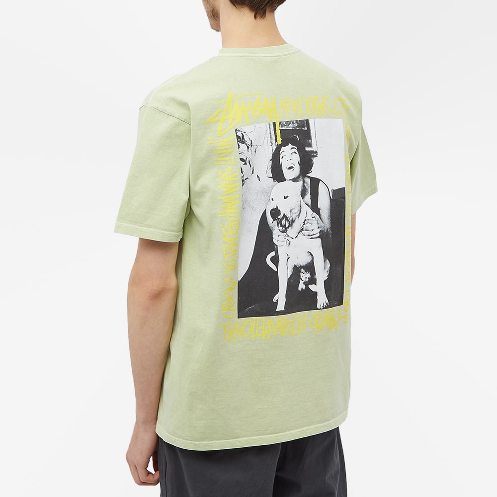 stussy how we re livin pigment dyed tee