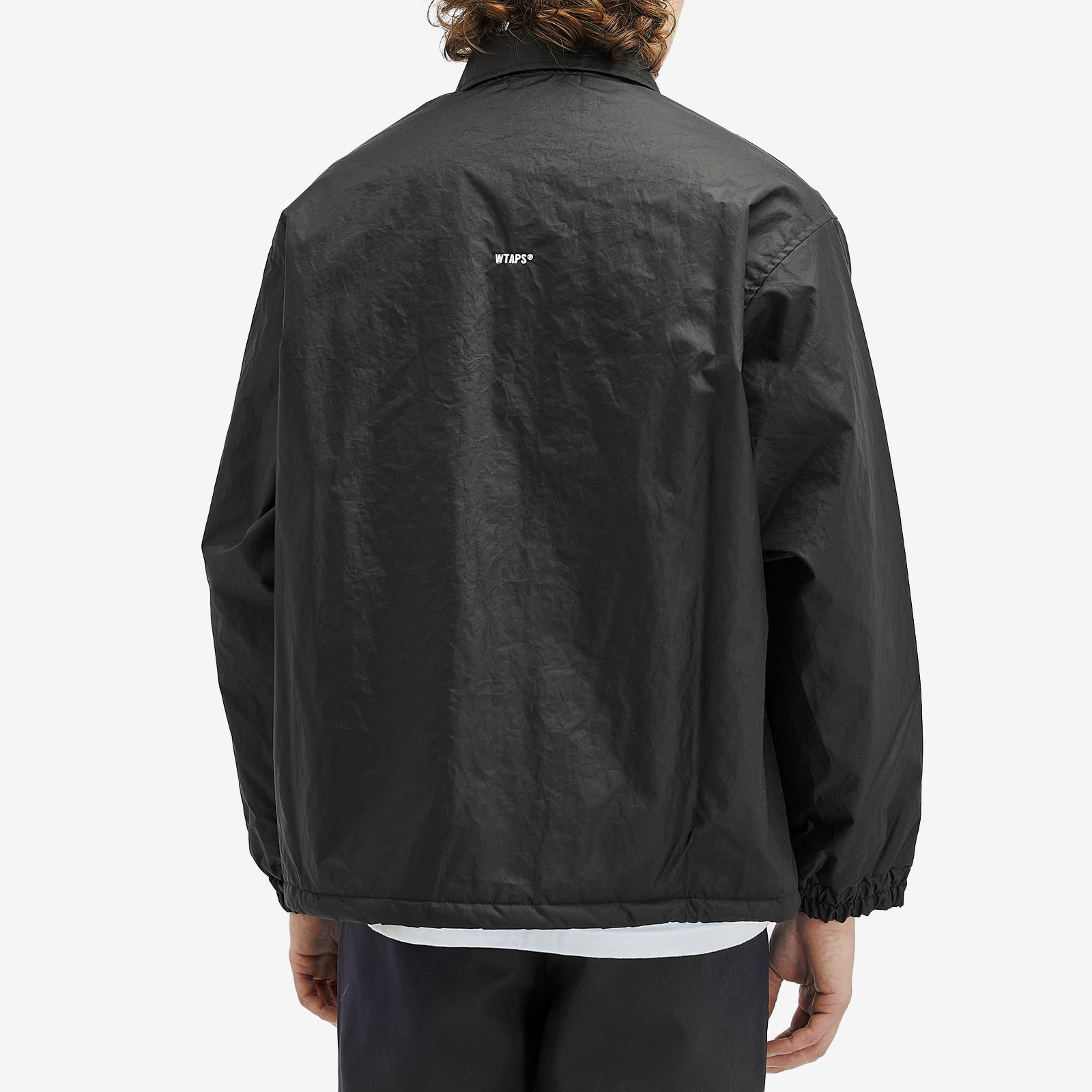 WTAPS Men's 07 Boa Lined Coach Jacket Black - Curated Menswear
