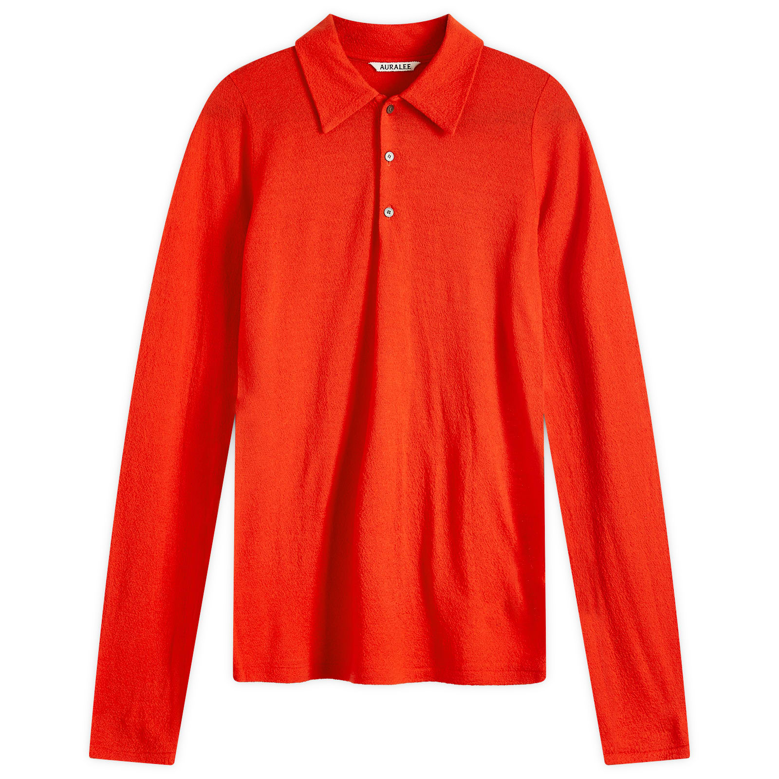 トップス 24aw auralee WOOL AMUNZEN POLO Path