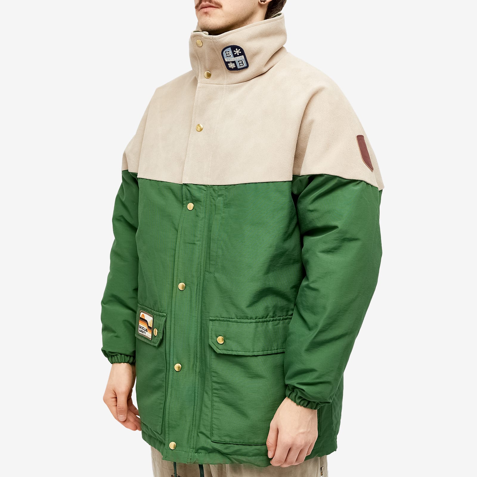 ウェア CLARK37 END. x Clarks Originals x Beams Plus Men's Down Jacket Green