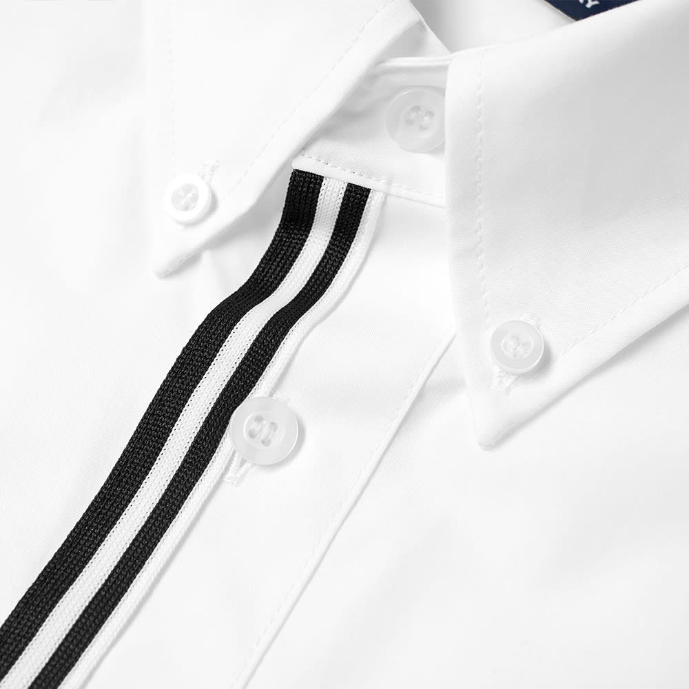 fred perry taped placket shirt