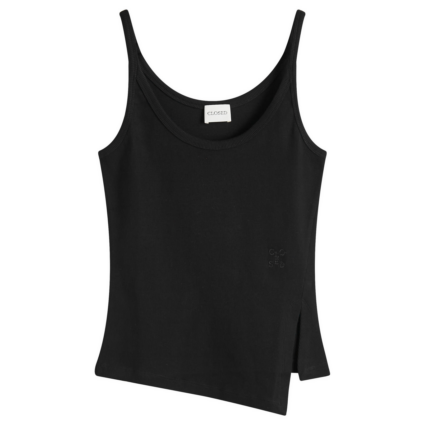 トップス gibous asymmetry off neck black Closed Asymmetric Tank Top Black | END. (CA)