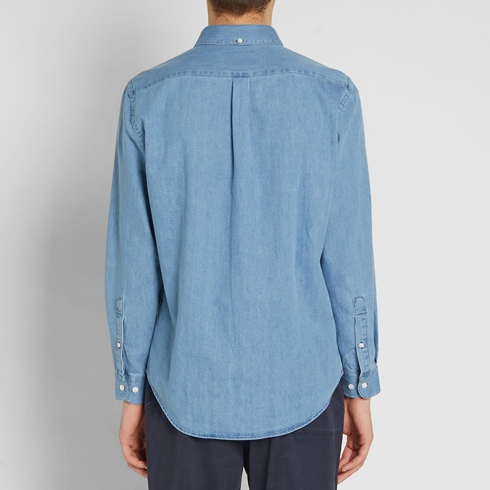 portuguese flannel denim shirt