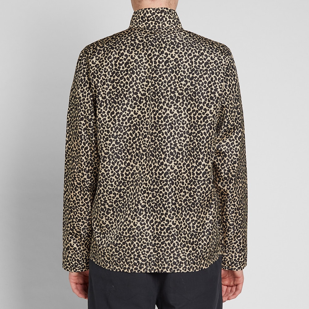 A.P.C. Leopard Print Mud Windbreaker Beige | END. (US)