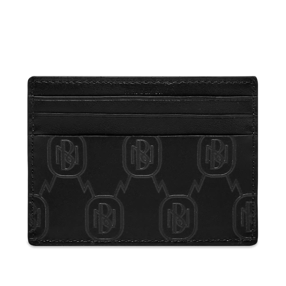 Neil Barrett Vintage Logo Embossed Card Holder Black | END.