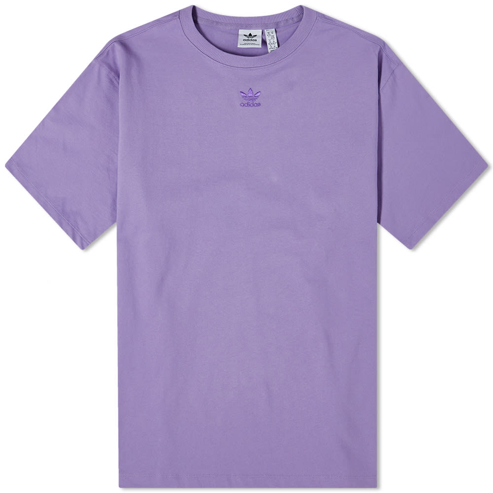 Adidas Oversize Trefoil Essential T-Shirt Magic Lilac | END