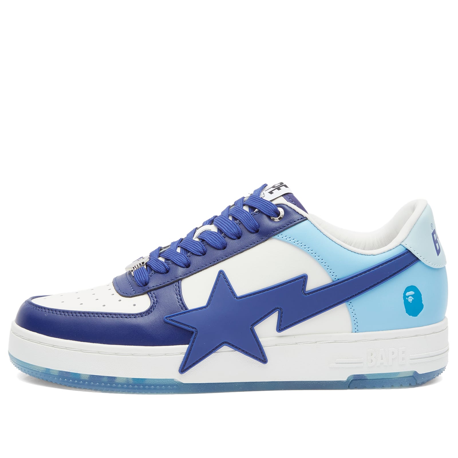 A Bathing Ape Men's Bape Sta OS Sneaker Blue - 001FWK801309M-BLU