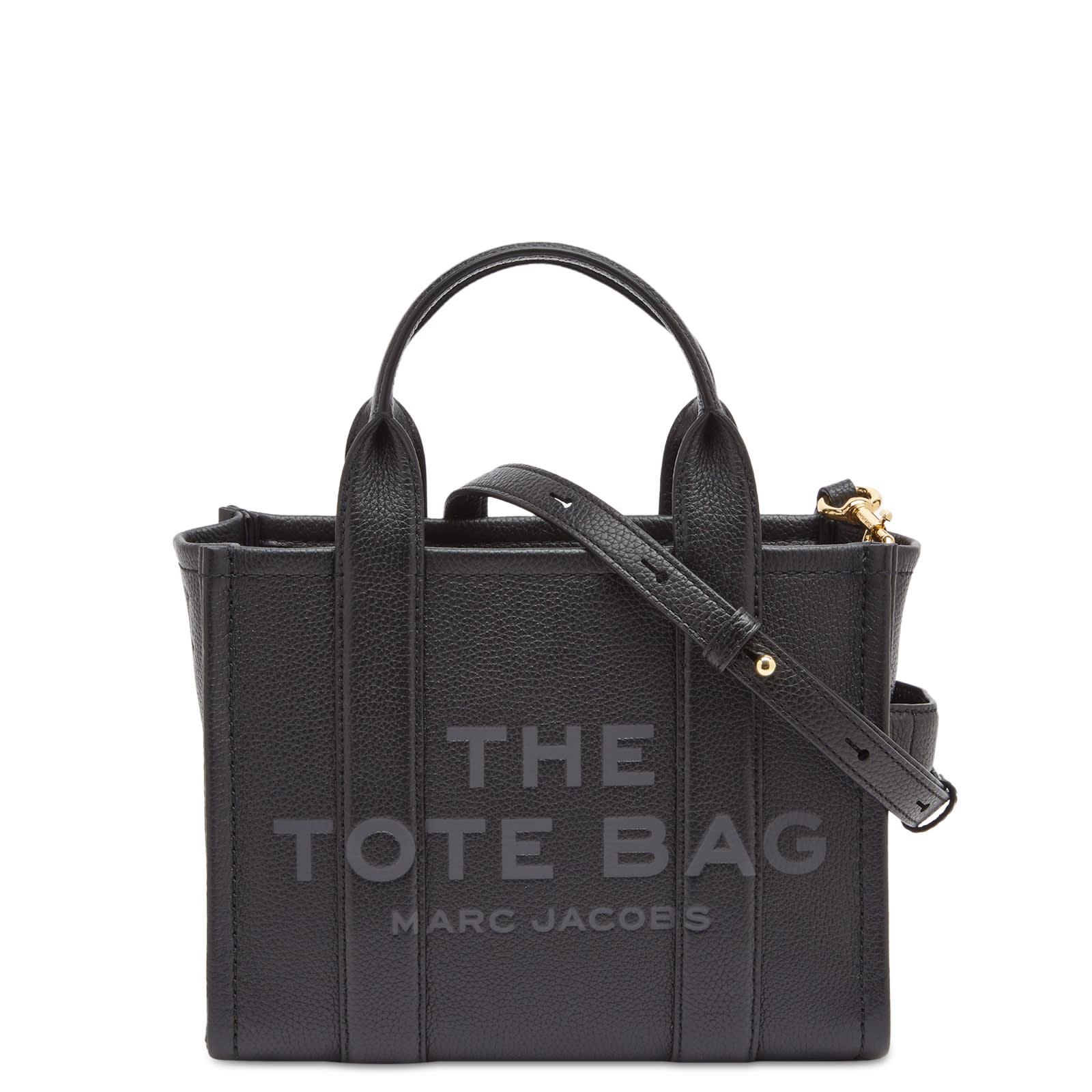 Marc Jacobs Women's Black The Leather Mini Tote Bag