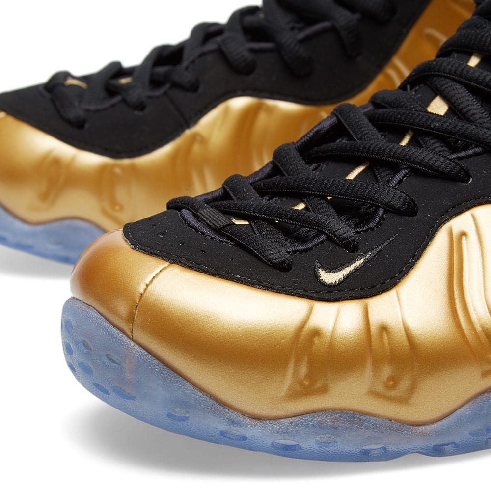 gold foamposite one