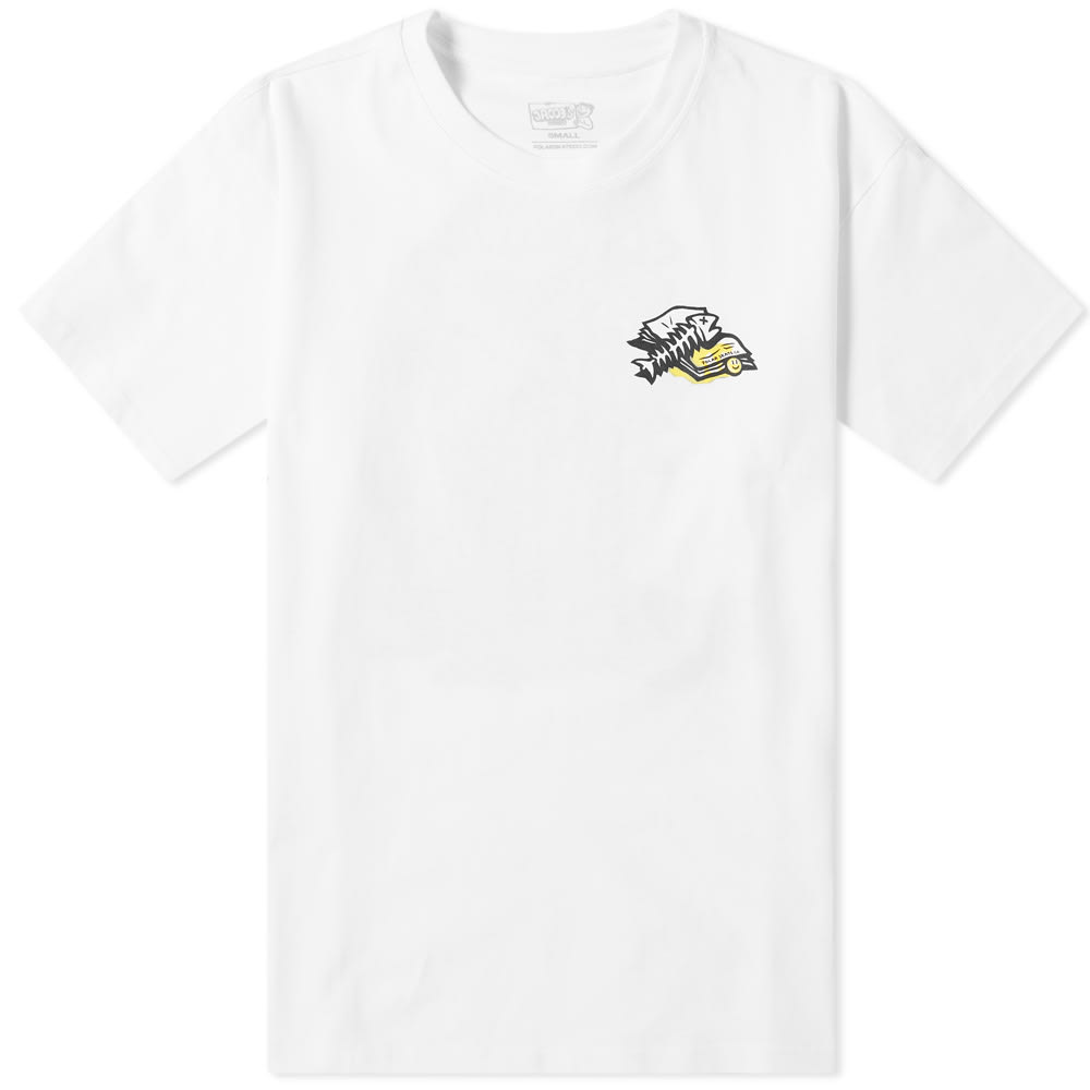 Elevating a mundane task with their signature Swedish style, Polar Skate Co. present this attitude-packed ‘Trashcan’ tee. Dressed in white and printed with cartoon-style artwork by Polar’s own graphic designer Jacob Ovgren at its chest and back, the cotton tee comes complete with a ribbed crew neckline.

100% Cotton
Ribbed Crewneck
Jacob Ovgren 'Trash' Prints
Made in Portugal