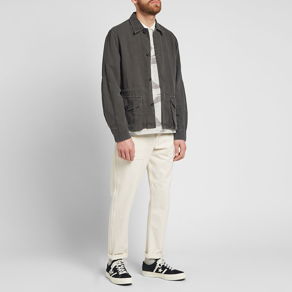 polar patterned polo shirt