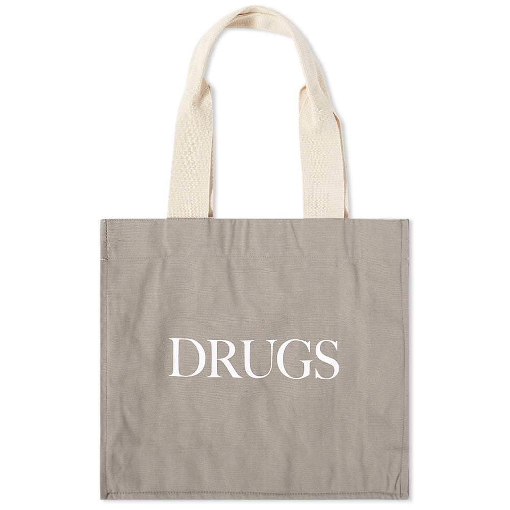 IDEA DRUGS トートバッグ IDEA Drugs Tote Bag Grey | END. (US)