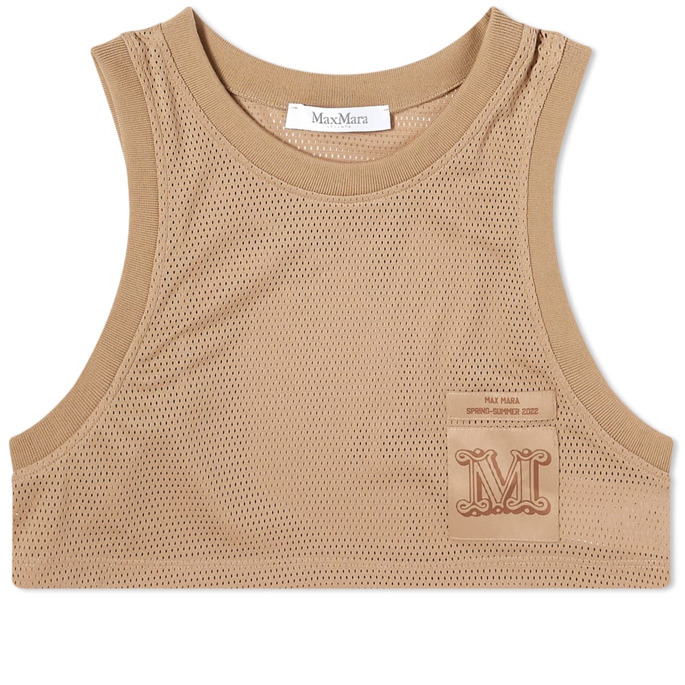 Max Mara Cropped Vest Top Camel | END. (HK)