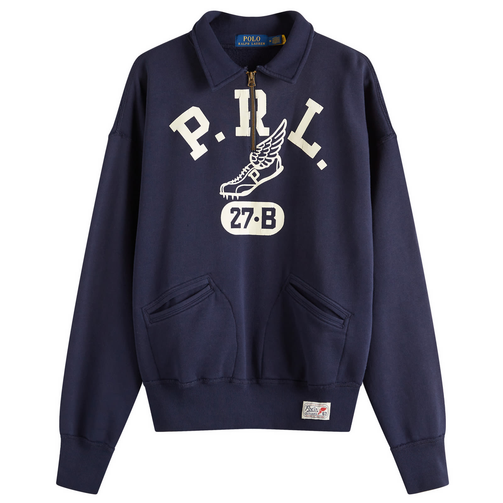 送料関税込Polo Ralph Lauren PRL Run Club Half Zip Sweatshirt Polo Ralph Lauren PRL Run Club Half Zip Sweatshirt Cruise