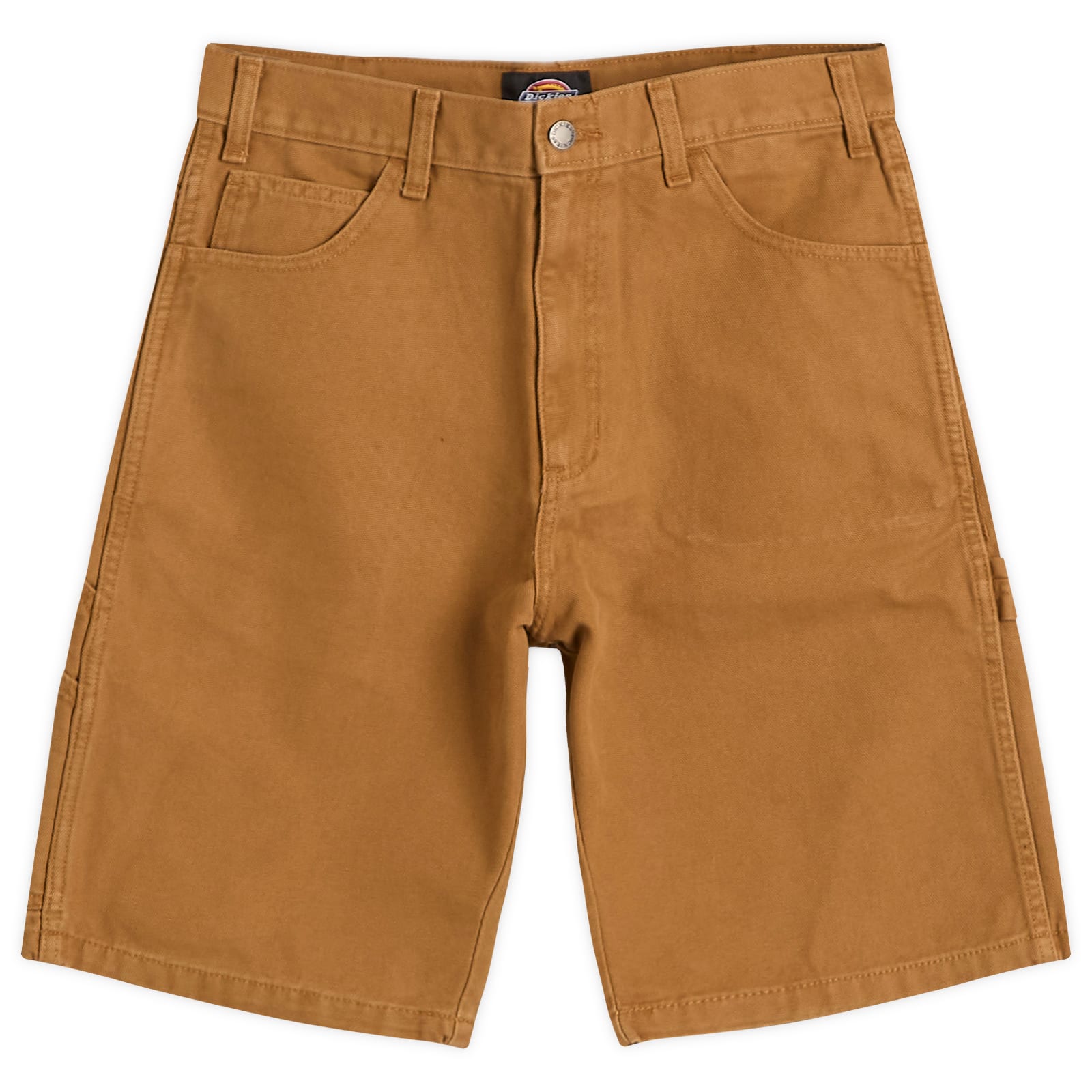 Dickies Men’s Duck Carpenter Shorts Stone Washed Brown Duck