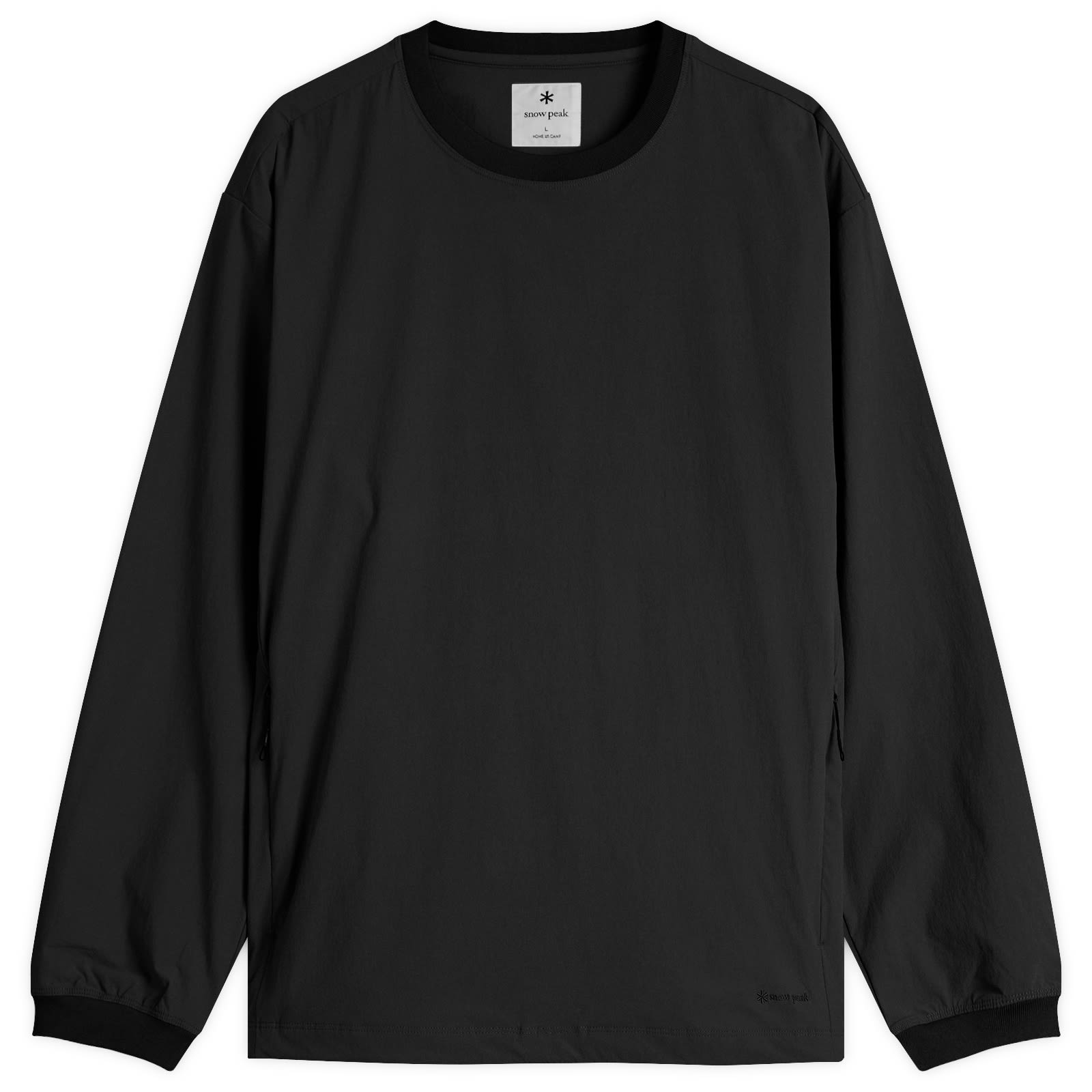 Snow Peak Men's Black Active Comfort Pullover