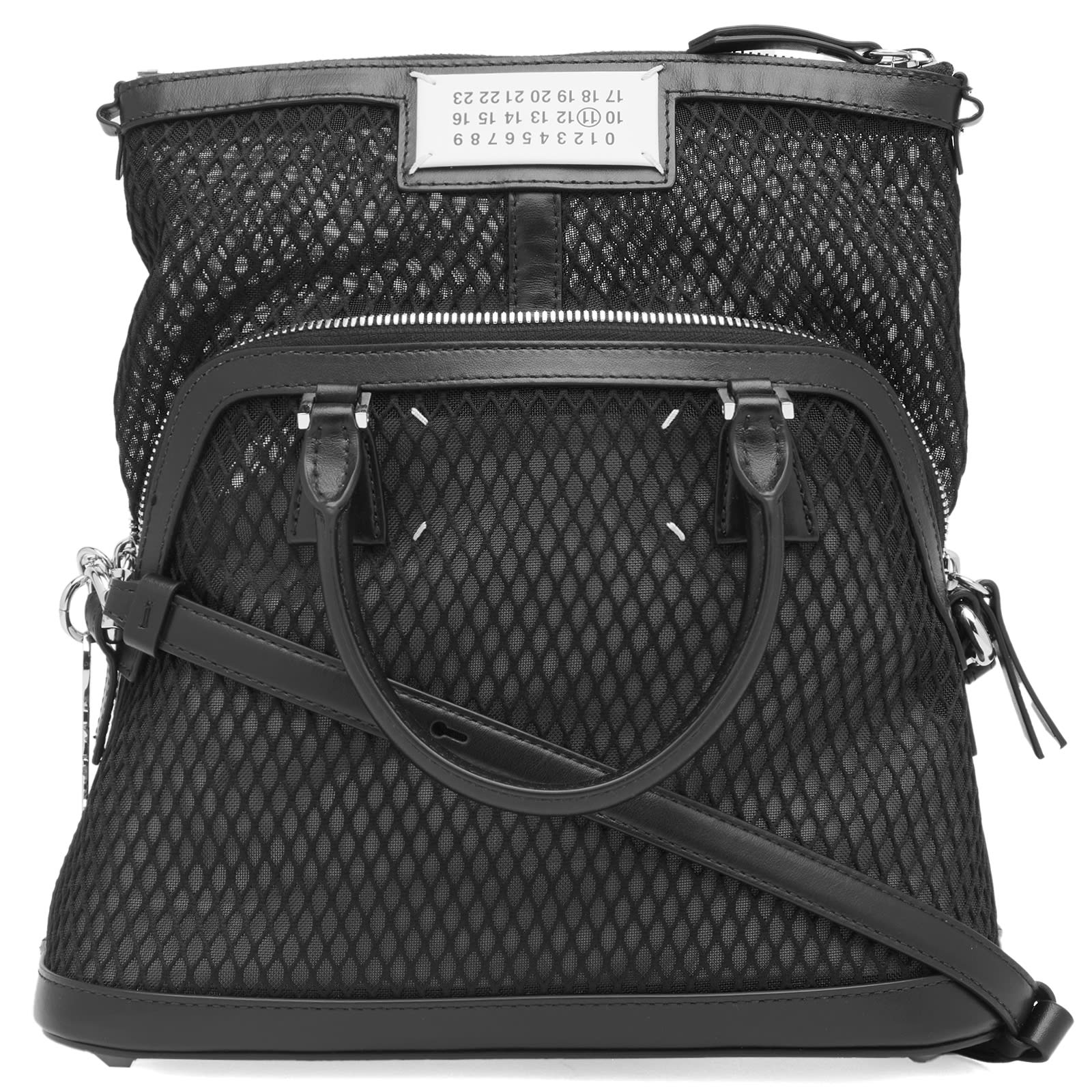 送料関税込_Maison Margiela Mesh Sac Classique Mini Handbag Maison Margiela Mesh Sac Classique Mini Handbag Black